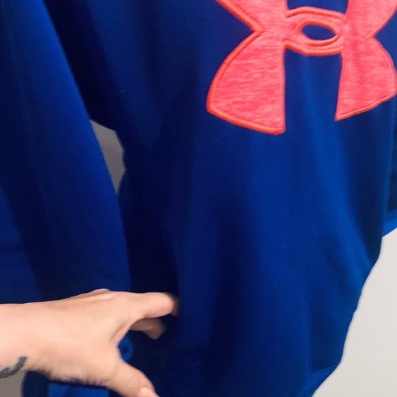 UnderArmour Sweatshirt Blue & Orange - Picture 3 of 5